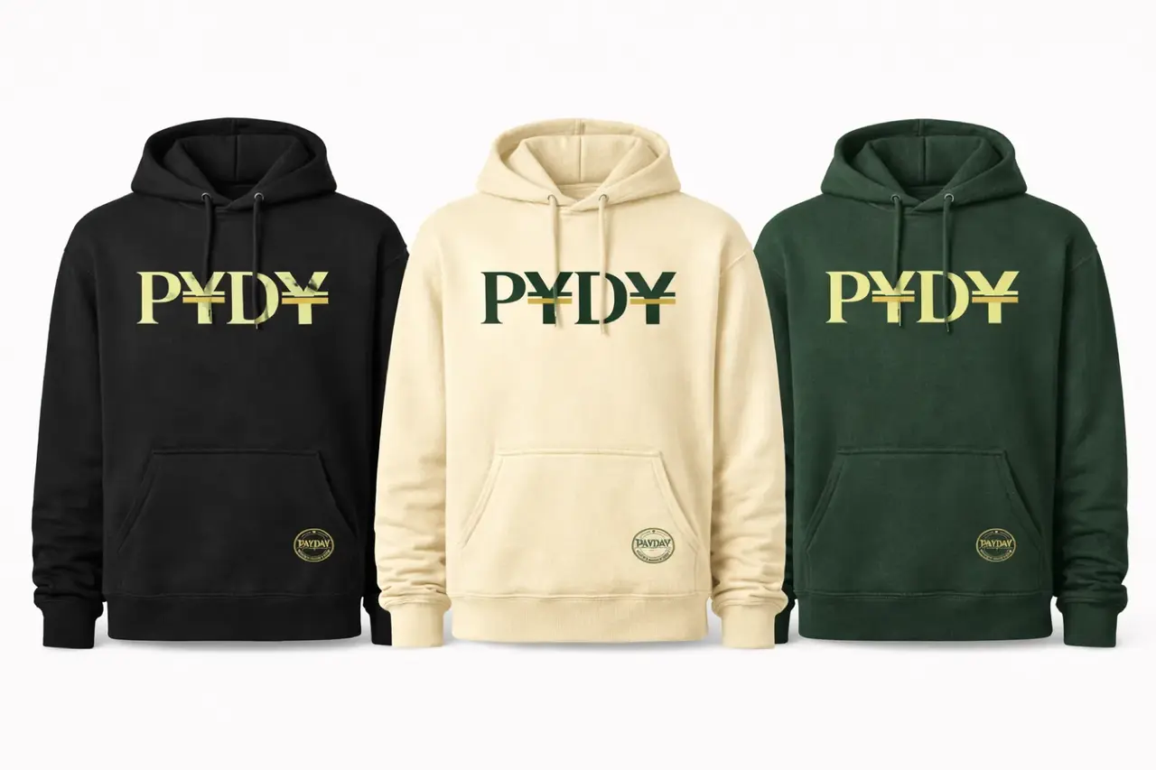 P¥D¥ hoodies front
